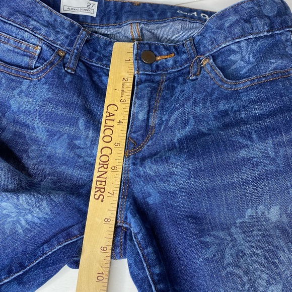 Gap 1969 Floral Always Skinny Ankle Jean - Picture 5 of 6